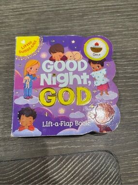 Used Good Night, God - Purple Lift-a-Flap Kids Book